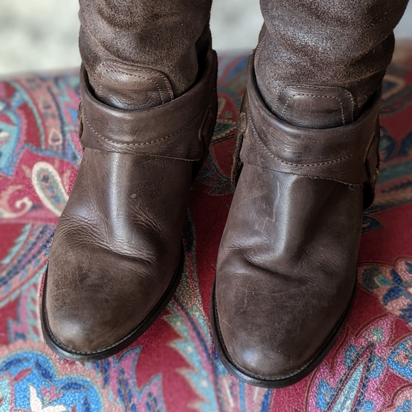 Leather Knee High Boots - Picture 7 of 10